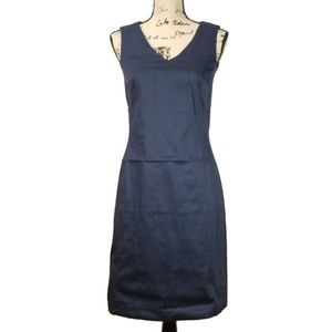 NEW The Limited Navy Blue Stretch Sheath Dress 2